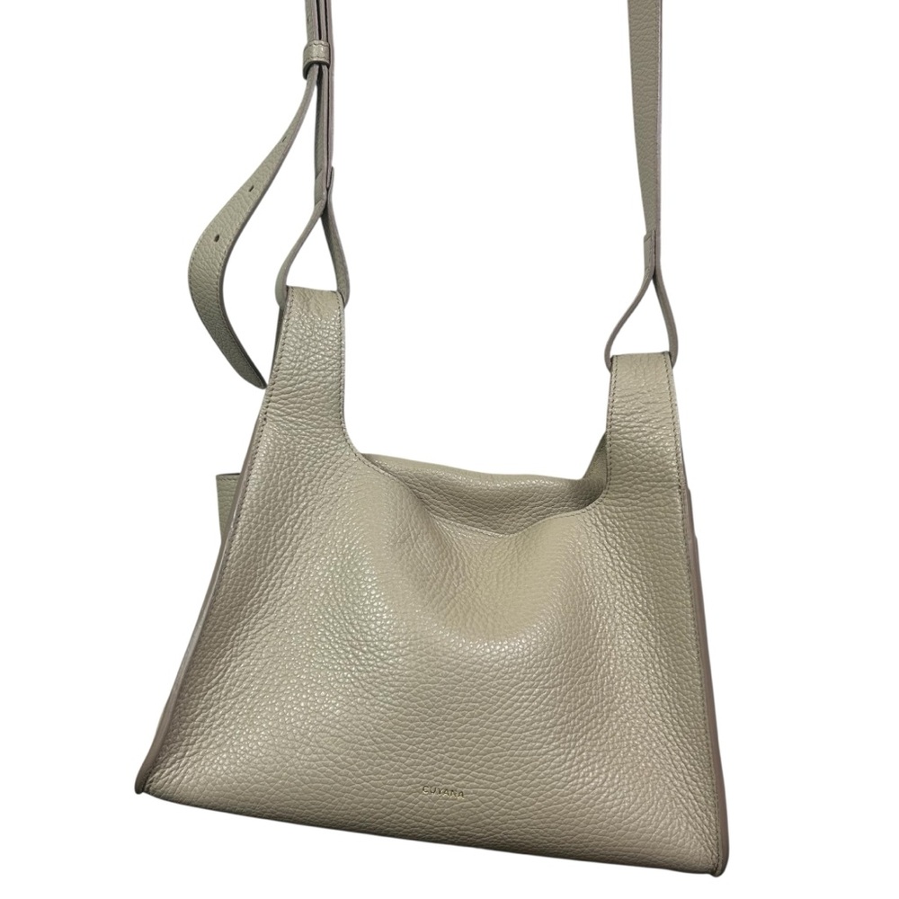 Cuyana Stone Double Loop Bag